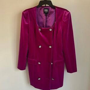 Blazer dress -  velvet